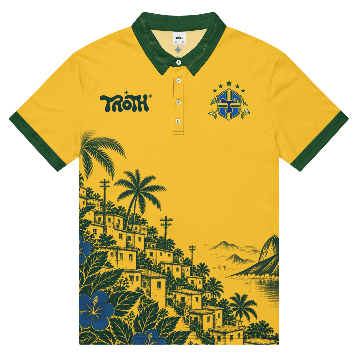 TROTH BRASIL 001 — Retro-Fußballtrikot — 1