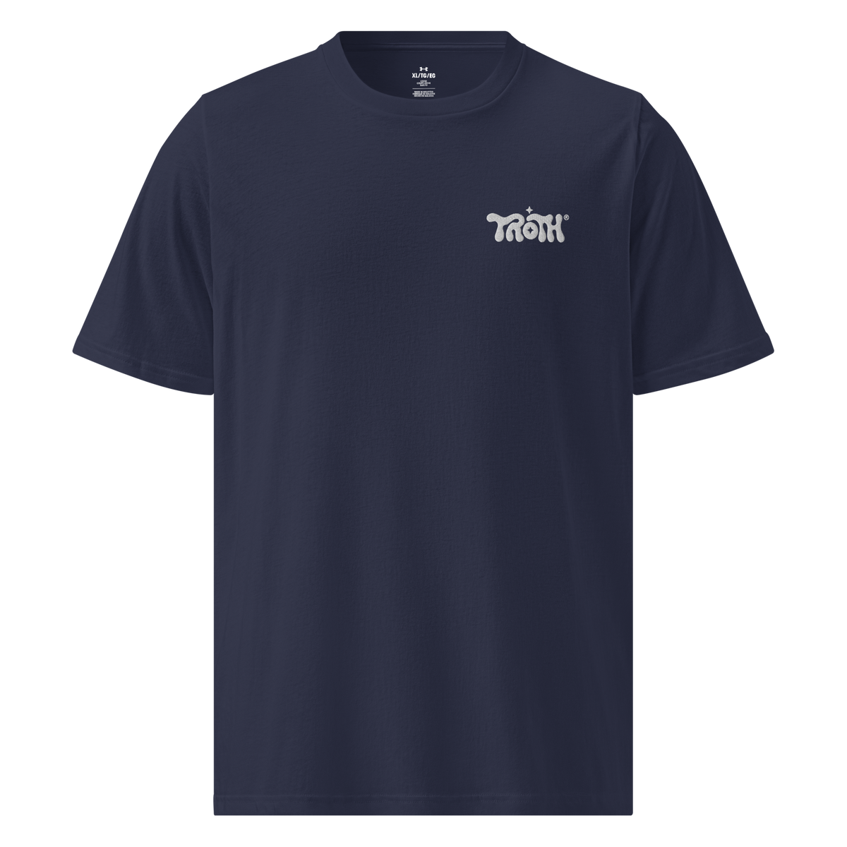 TROTH Performance T-shirt – Under Armour® — Marineblauw